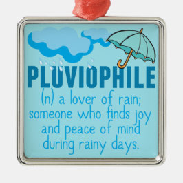 Adorno Metálico Pluviophile