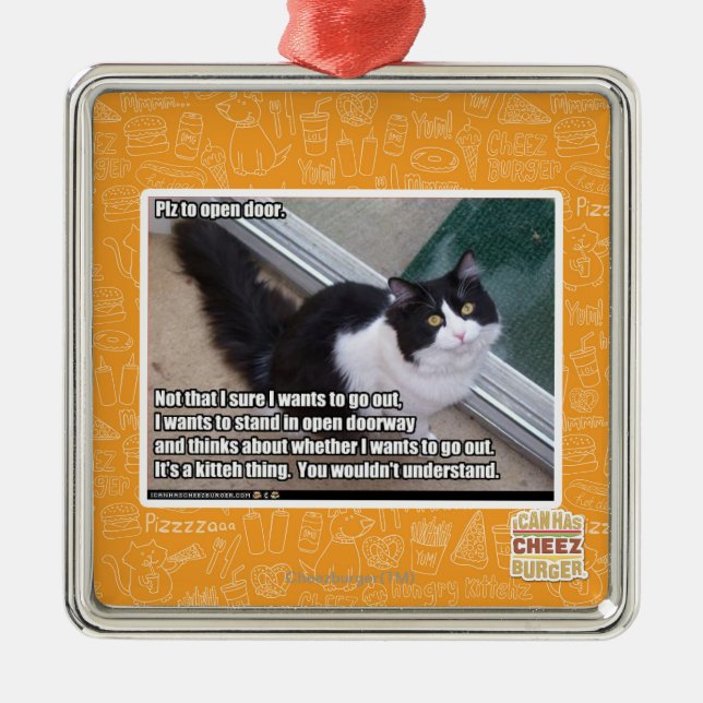 Adorno Metálico PLZ a la puerta abierta (Frente)