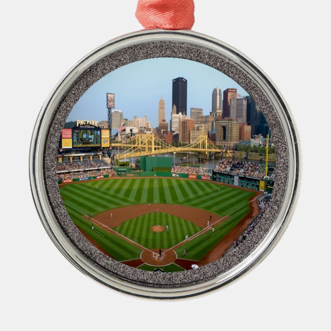 Adorno Metálico PNC Park-Pittsburgh-Christmas Ornament-Premium (Frente)