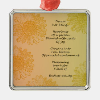 Adorno Metálico Poema ideal