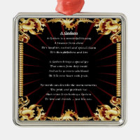 Poema negro del ahijado del diseño