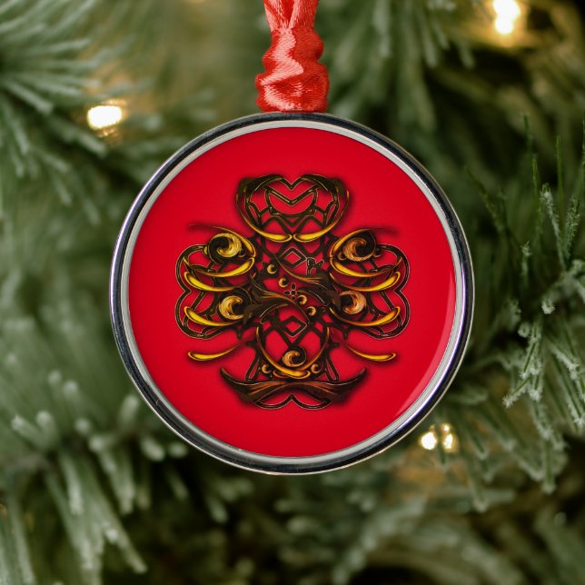 Adorno Metálico "Poesía meditativa", (Árbol)