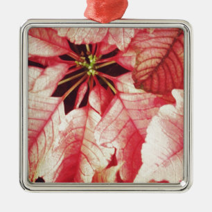 Adorno Metálico Poinsettia