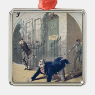 Adorno Metálico ¡Policía! ¡Policía! Cubierta de libro de la