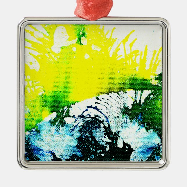 Adorno Metálico Policromoptic #2A de Michael Moffa (Frente)