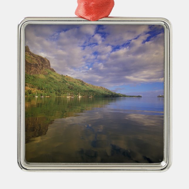 Adorno Metálico Polinesia Francesa, Morea. Cooks Bay. Crucero 2 (Frente)