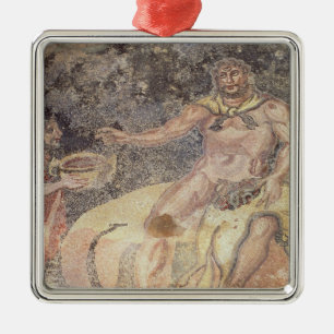 Adorno Metálico Polyphemus los Cyclops, mosaico romano