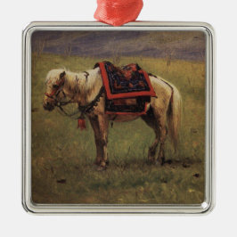 Adorno Metálico Pony Himalaya (Caballo pequeño) (Vasily Vereshchag