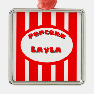Adorno Metálico Popcorn Su nombre