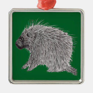 Adorno Metálico Porcupina