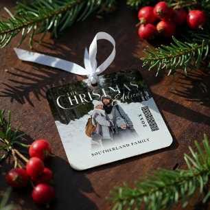 Adorno Metálico Portada de la revista fotográfica familiar Edición