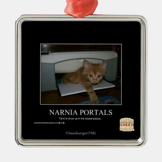 Adorno Metálico Portales de Narnia (Frente)