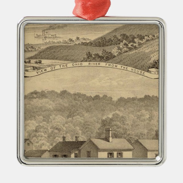 Adorno Metálico Portsmouth, Ohio (Frente)