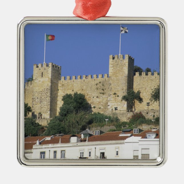 Adorno Metálico Portugal, Lisboa. Castelo de San Jorge. (Frente)