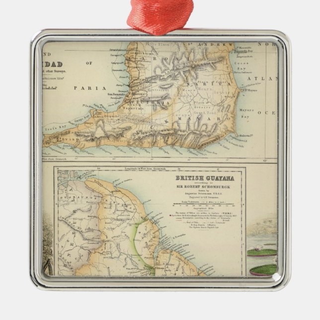 Adorno Metálico Posesiones británicas en la costa este del norte (Frente)