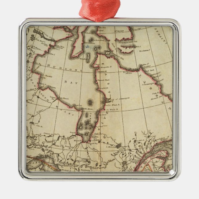 Adorno Metálico Posesiones británicas en Norteamérica (Frente)