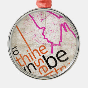 Adorno Metálico Poster motivacional