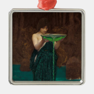 Adorno Metálico Pre-Raphaelite Circe Invidiosa del Waterhouse