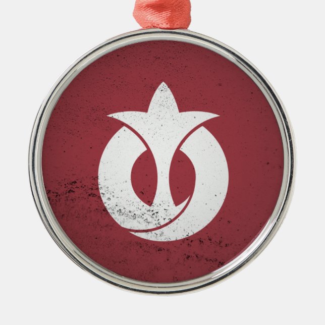 Adorno Metálico Prefectura de Aichi (Frente)