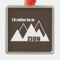 Preferiría Estar En El Parque Nacional Zion Montañ