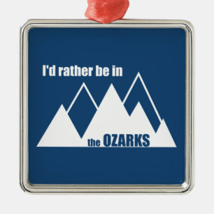 Adorno Metálico Preferiría Estar En La Montaña Ozarks