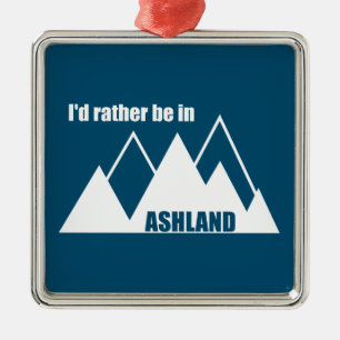 Adorno Metálico Prefiero estar en la montaña Ashland Oregon