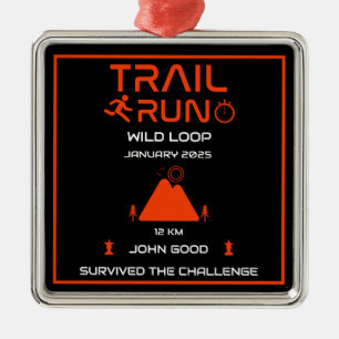 Adorno Metálico Premio a la competencia de Trail Run