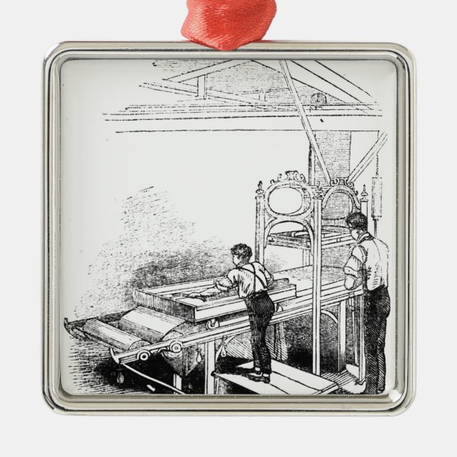 Adorno Metálico Prensa-impresión (Frente)