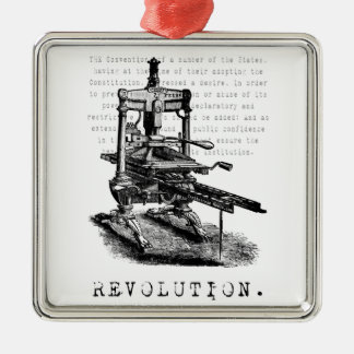 Adorno Metálico ¡Prensa = REVOLUCIÓN!