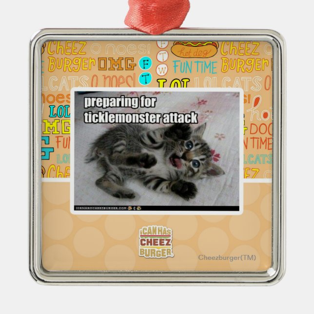 Adorno Metálico Preparación para el ataque de Ticklemonster (Frente)