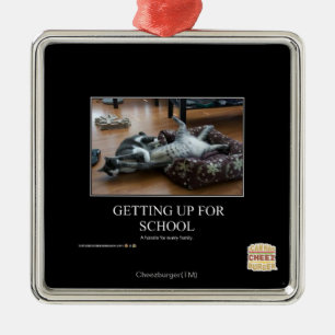 Adorno Metálico Prepararse Para La Escuela