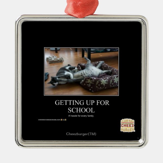 Adorno Metálico Prepararse Para La Escuela (Frente)