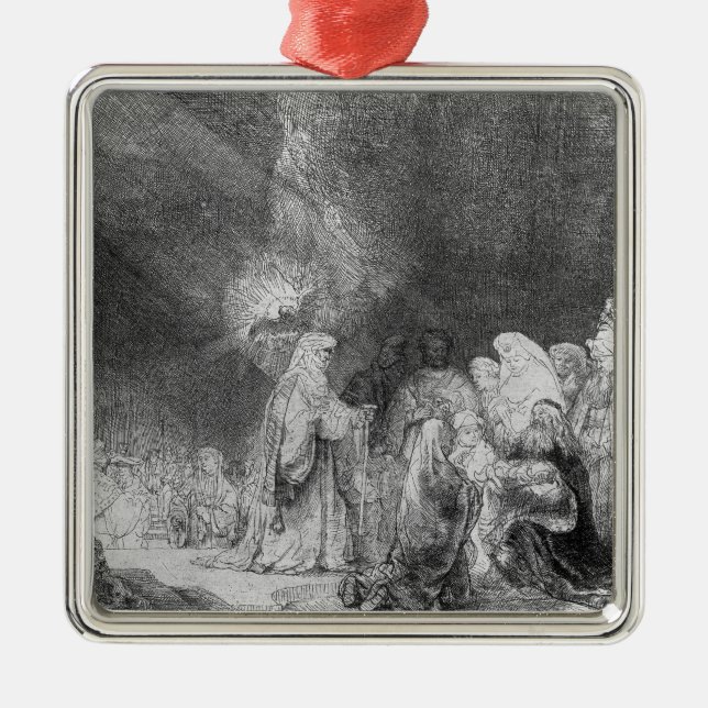 Adorno Metálico Presentación en el templo 2 (Frente)