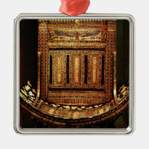 Adorno Metálico Presidente ceremonial de Tutankhamun