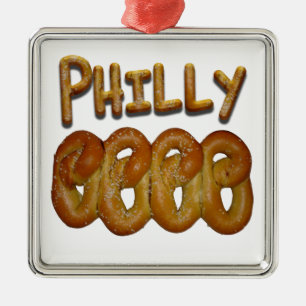 Adorno Metálico Pretzeles de Philly