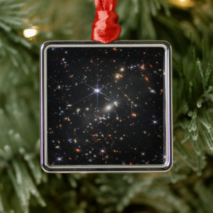 Adorno Metálico Primer campo profundo del universo de James webb