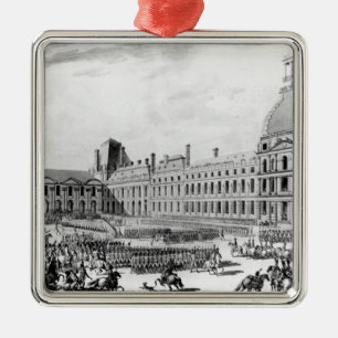 Adorno Metálico Primer cónsul de Napoleon Bonaparte