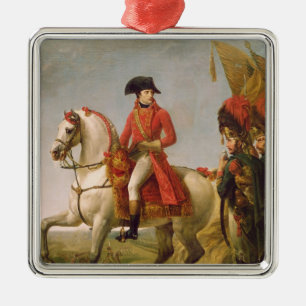 Adorno Metálico Primer cónsul de Napoleon Bonaparte