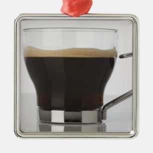 Adorno Metálico Primer de una taza de café