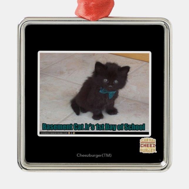 Adorno Metálico Primer día de escuela (Frente)