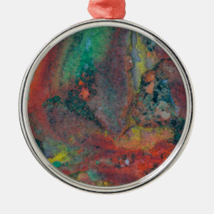 Adorno Metálico Primer plano de una Jasper de Navidad