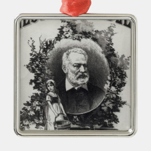 Adorno Metálico Primera edición de "Les Miserables"