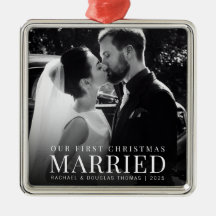 Primera Navidad casada | Foto de Personalizado rec