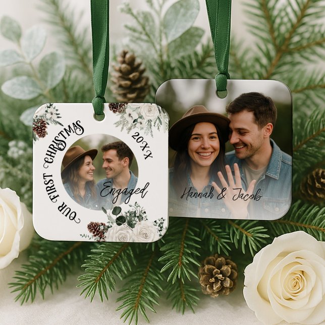 Adorno Metálico Primera Navidad involucrada (Subido por el creador)