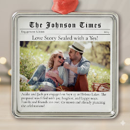 Adorno Metálico Primera Navidad involucrada | Invitación de compro