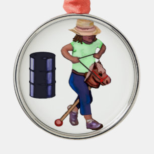 Adorno Metálico Primera raza del barril