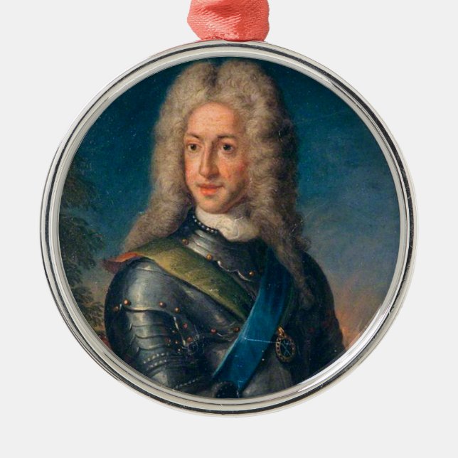 Adorno Metálico Prince James Edward Francis Stuart (Frente)