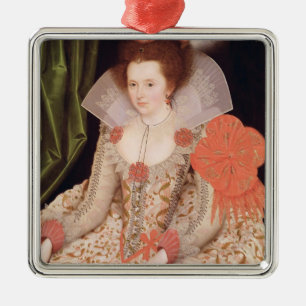 Adorno Metálico Princesa Elizabeth, hija de James I, 1612