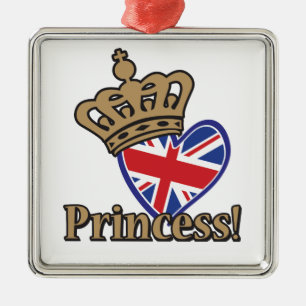 Adorno Metálico Princesa Real