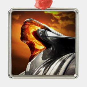 Adorno Metálico Principal coche de la obra clásica de Pontiac